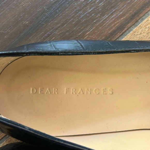 Dear Frances Black Croc Leather Cruise Loafer - Picture 7 of 11
